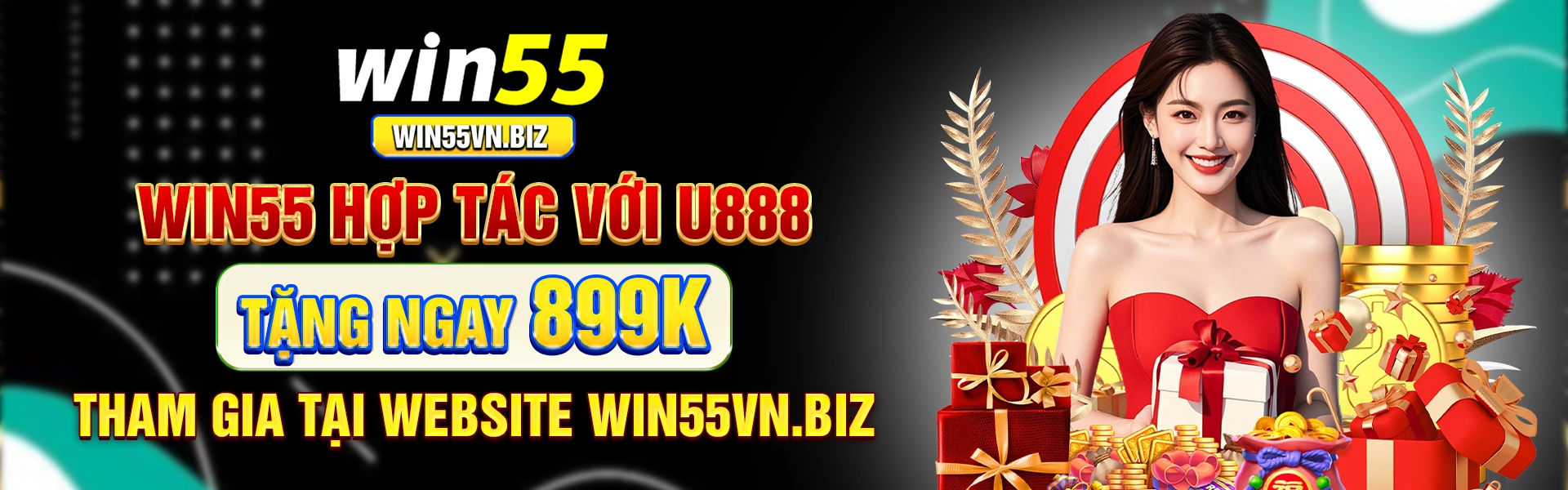 win55 hợp tác với u888